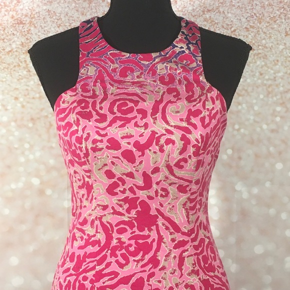 Plenty by Tracy Reese Multicolored Ombré Racerback Dress - Picture 3 of 10